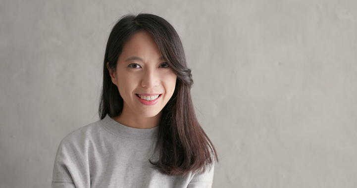 Young Asian Woman Smiling